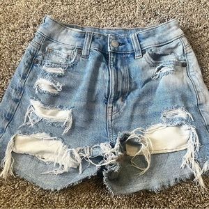 High Waited American Eagle Jean Shorts